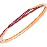 Rose Gold Plated Passion Cuff Bracelet
