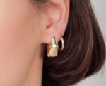 Gold Plated Myth Earrings - Image 2