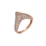 Rose Gold Plated Royal Ring