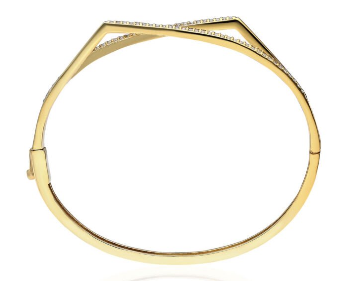 Gold Plated Passion Cuff Bracelet - Image 2