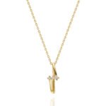 Gold Plated Lighting Necklace