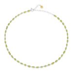 Natural Peridot Necklace&Bracelet