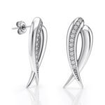 White Charm Earrings